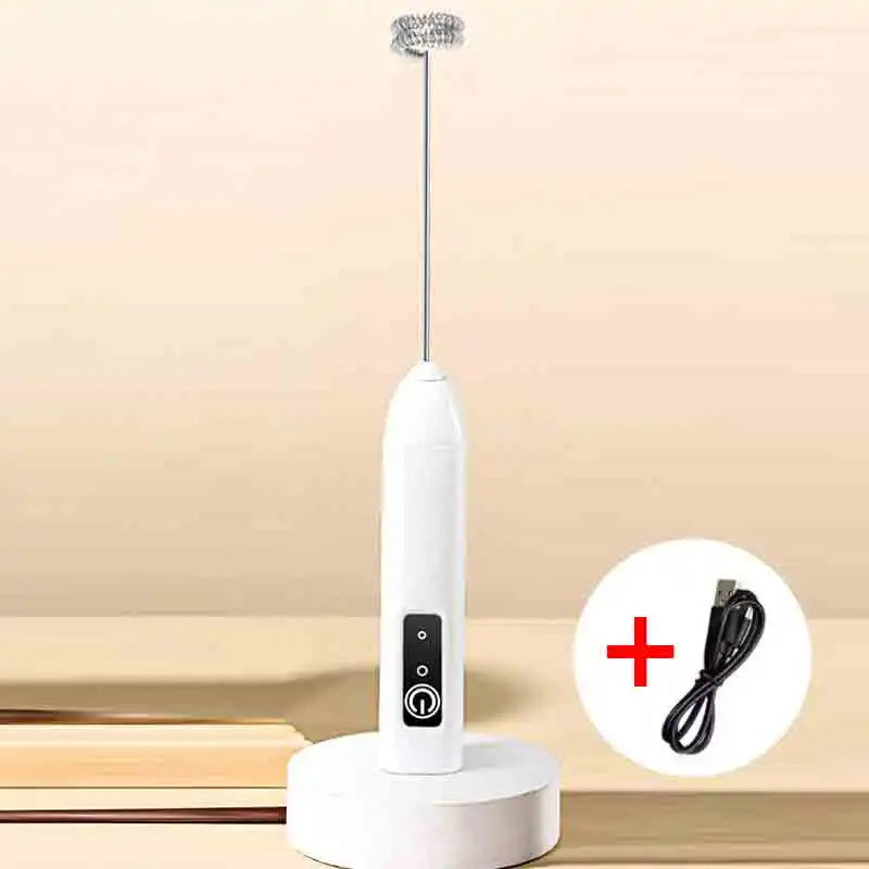Hot Sale Electric Milk Frother Handheld Egg Beater Foamer Coffee Maker Electric Blender Mixer Mini Portable Blender Kitchen Tool